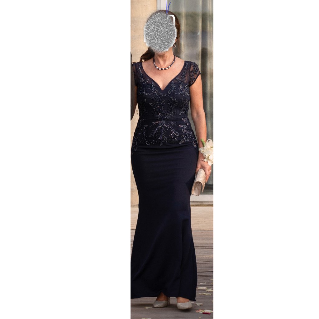 Mother Of The Bride/Groom, Black Tie Evening Gown, Formal Attire Dress